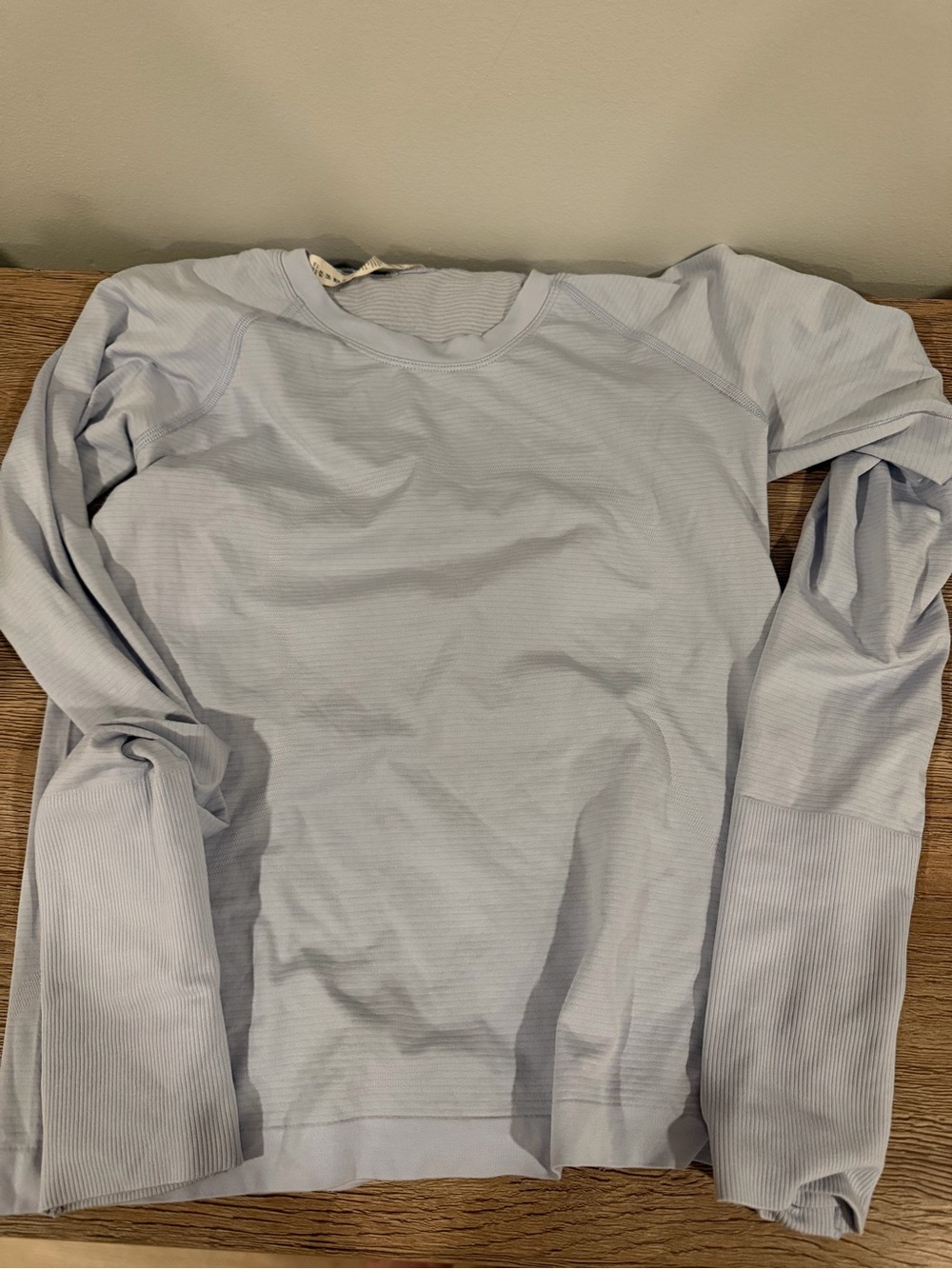 Lululemon Light purple  Long Sleeve Performance Shirt